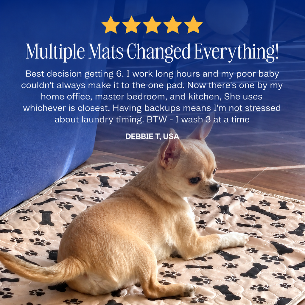 Puppy Mat - The Last Pee Pad You’ll Get