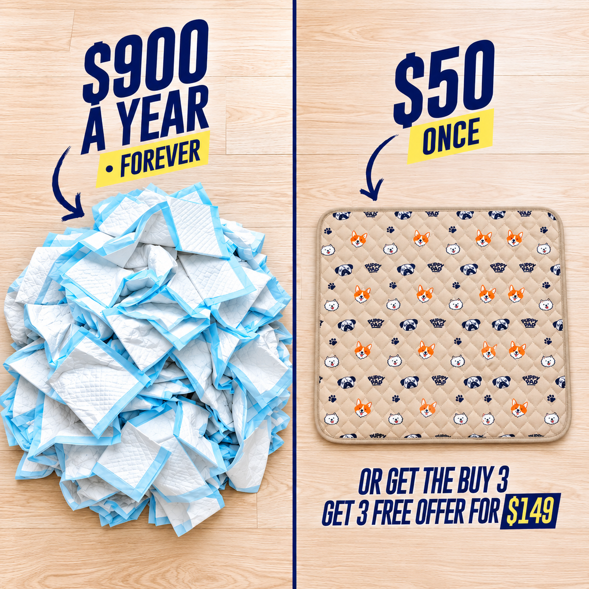 Puppy Mat - The Last Pee Pad You’ll Get